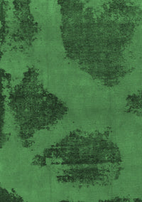 Abstract Emerald Green Modern Rug, abs1366emgrn