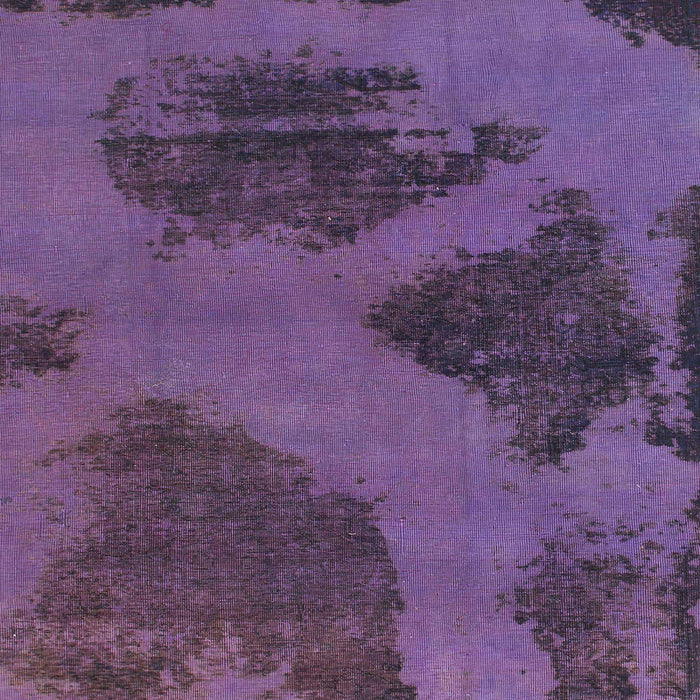 Square Abstract Purple Modern Rug, abs1366