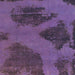 Square Abstract Purple Modern Rug, abs1366