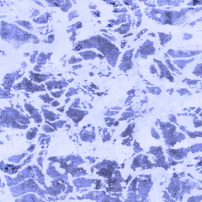 Machine Washable Abstract Blue Modern Rug, wshabs1367blu