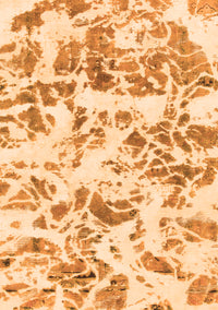 Abstract Orange Modern Rug, abs1367org