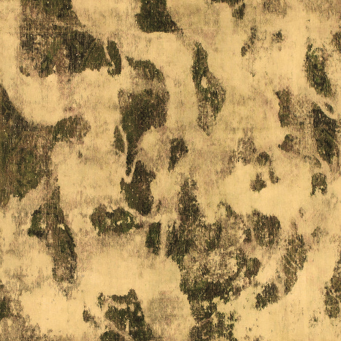 Square Machine Washable Abstract Brown Modern Rug, wshabs1368brn