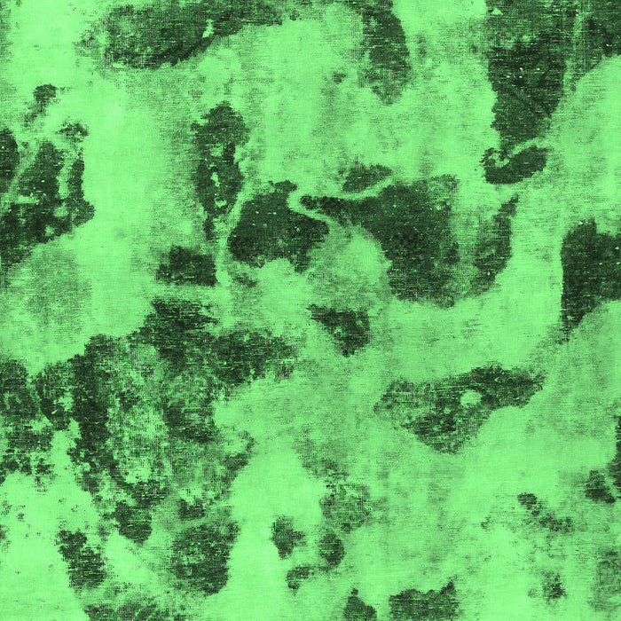 Abstract Emerald Green Modern Rug, abs1368emgrn