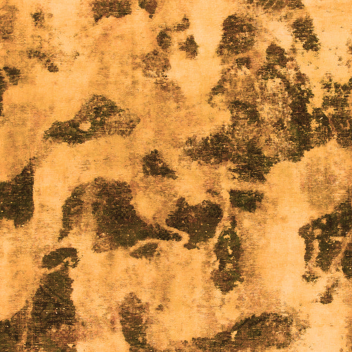 Machine Washable Abstract Orange Modern Area Rugs, wshabs1368org