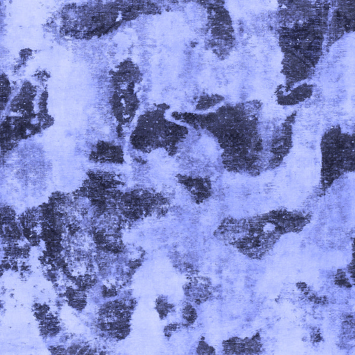 Abstract Blue Modern Rug, abs1368blu