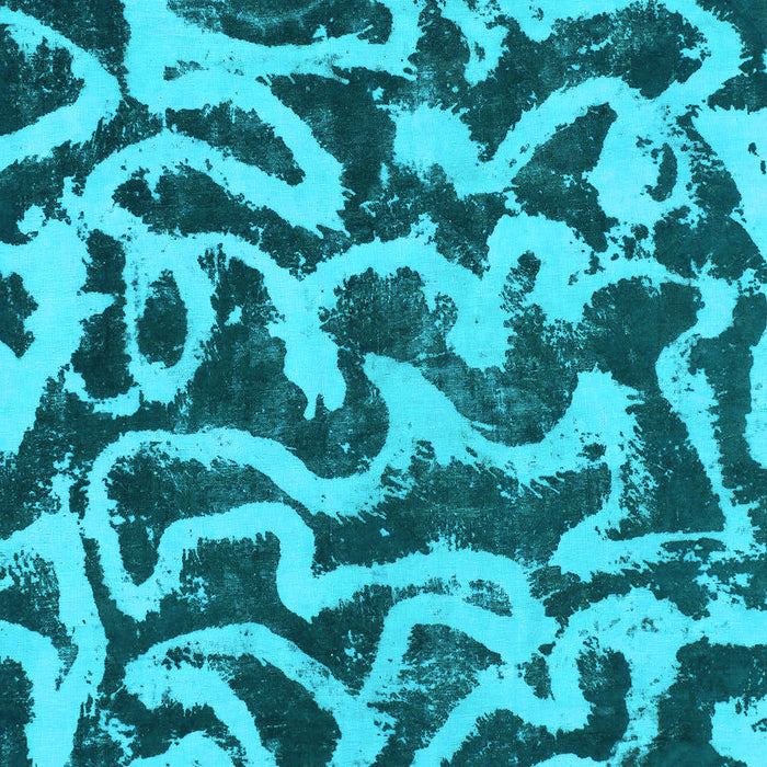 Abstract Light Blue Modern Rug, abs1369lblu