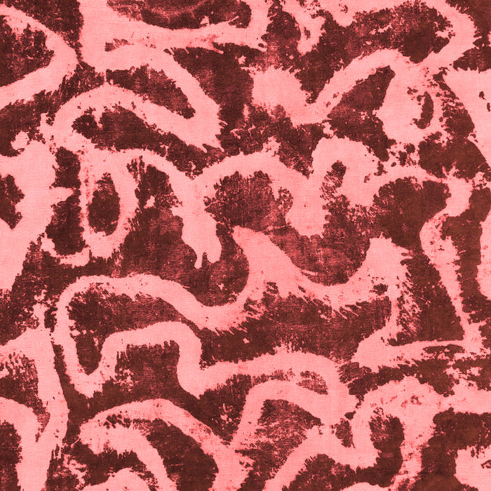 Machine Washable Abstract Red Modern Rug, wshabs1369red