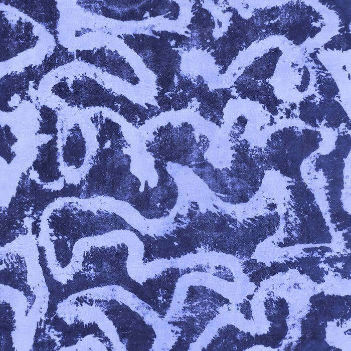 Abstract Blue Modern Rug, abs1369blu