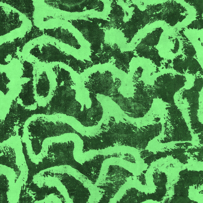 Abstract Emerald Green Modern Rug, abs1369emgrn