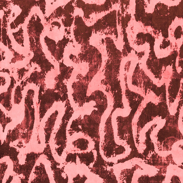 Machine Washable Abstract Red Modern Rug, wshabs1369red
