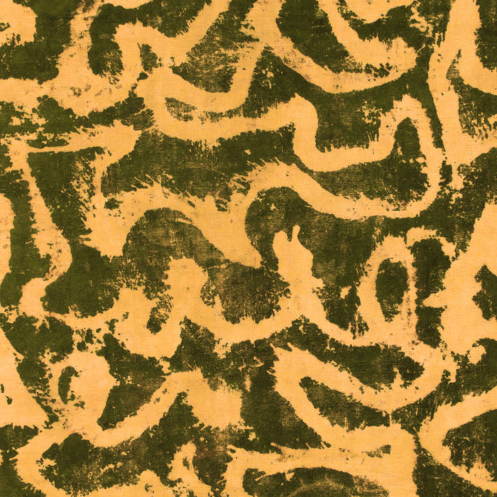 Abstract Orange Modern Rug, abs1369org