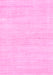 Machine Washable Solid Pink Modern Rug, wshabs136pnk