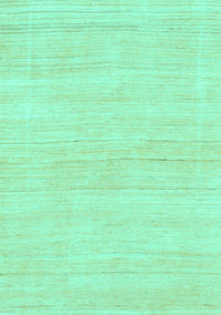 Solid Turquoise Modern Rug, abs136turq