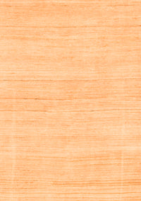 Solid Orange Modern Rug, abs136org