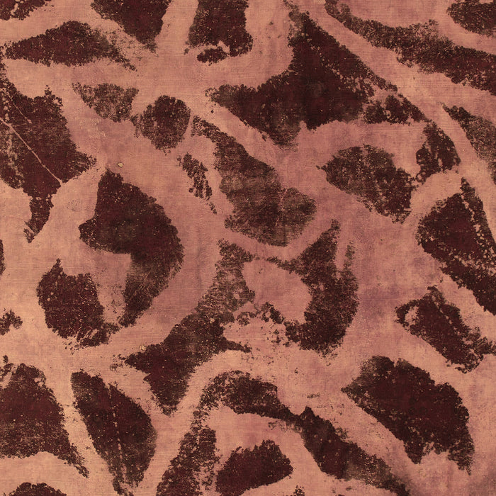 Machine Washable Abstract Brown Modern Rug, wshabs1370brn