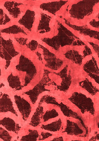 Abstract Red Modern Rug, abs1370red