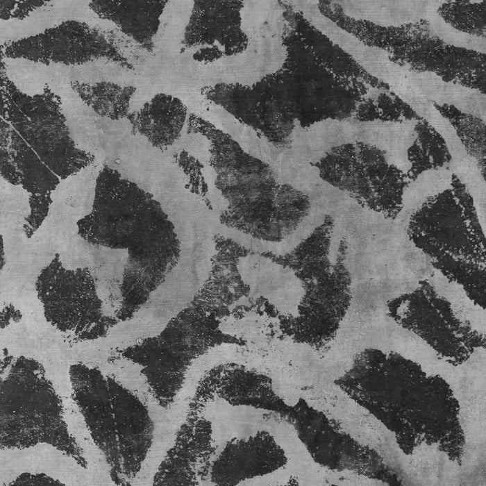 Machine Washable Abstract Gray Modern Rug, wshabs1370gry