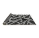 Sideview of Abstract Gray Modern Rug, abs1370gry