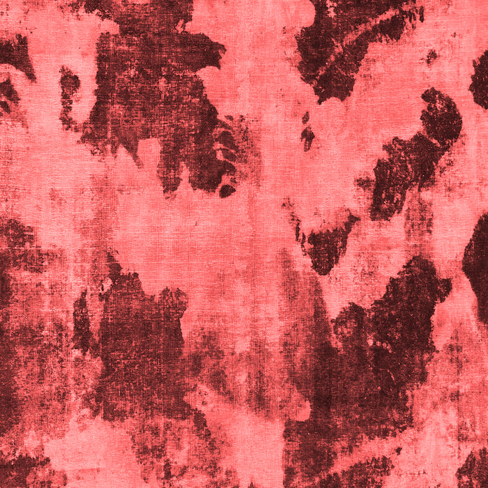 Machine Washable Abstract Red Modern Rug, wshabs1371red