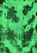 Machine Washable Abstract Green Modern Area Rugs, wshabs1371grn