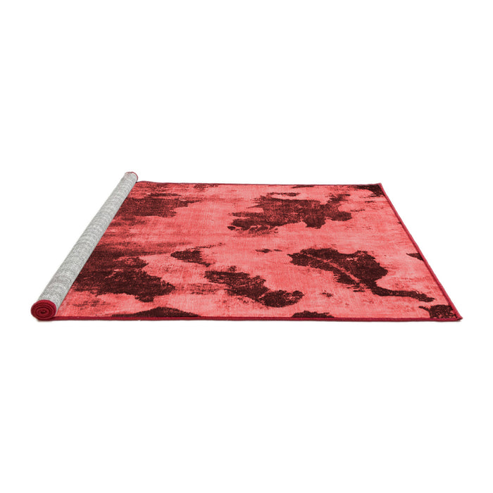 Modern Red Washable Rugs