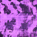 Square Machine Washable Abstract Pink Modern Rug, wshabs1371pnk