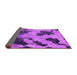 Sideview of Abstract Pink Modern Rug, abs1371pnk