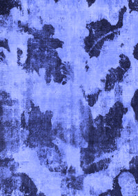 Abstract Blue Modern Rug, abs1371blu