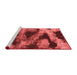 Modern Red Washable Rugs