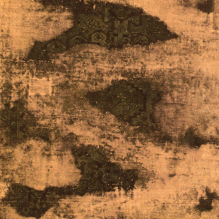 Abstract Orange Modern Rug, abs1372org