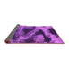 Sideview of Abstract Pink Modern Rug, abs1372pnk