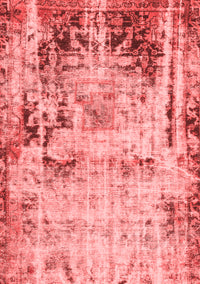 Abstract Red Modern Rug, abs1373red