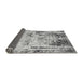 Sideview of Abstract Gray Modern Rug, abs1373gry