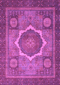 Abstract Purple Modern Rug, abs1374pur