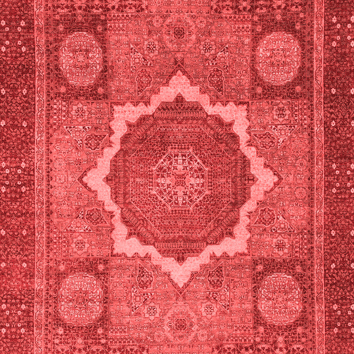Abstract Red Modern Area Rugs