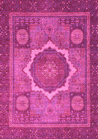 Abstract Pink Modern Rug, abs1374pnk