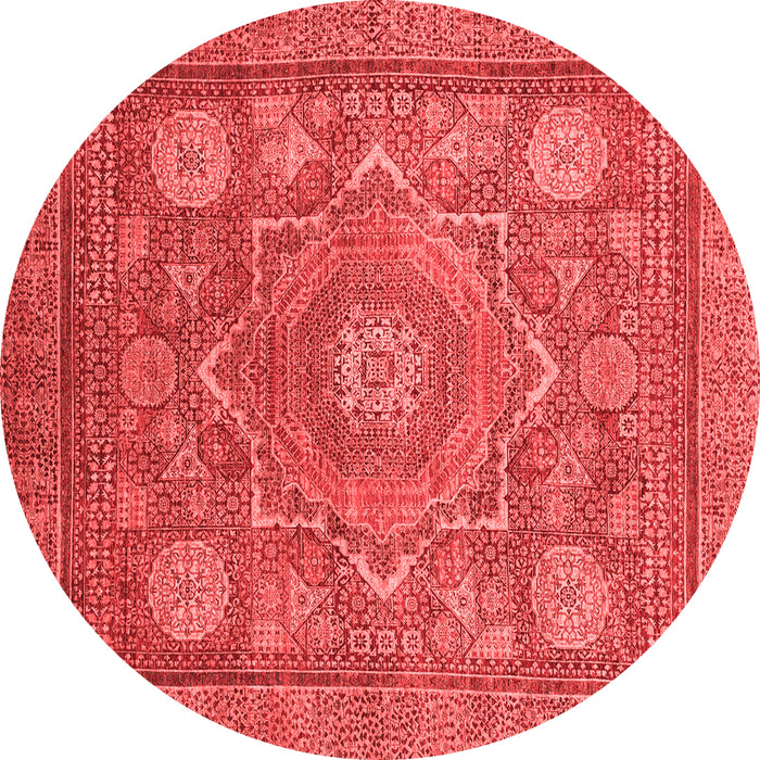 Abstract Red Modern Rug, abs1375red