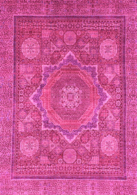 Abstract Pink Modern Rug, abs1375pnk