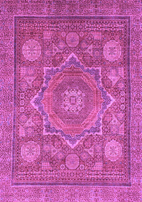 Abstract Purple Modern Rug, abs1375pur