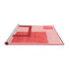 Modern Red Washable Rugs