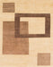 Abstract Orange Solid Rug, abs1376