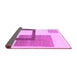 Sideview of Solid Purple Modern Rug, abs1376pur