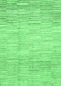 Solid Emerald Green Modern Rug, abs1377emgrn