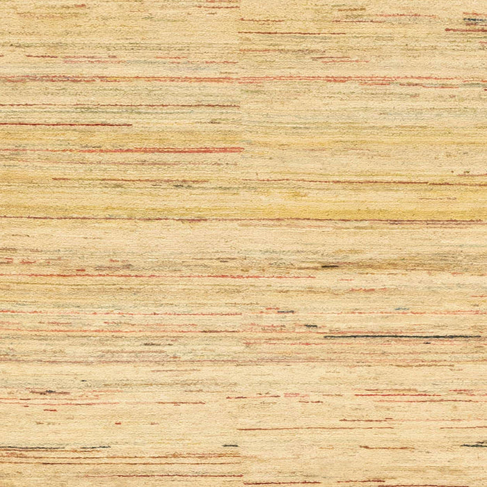 Square Abstract Orange Solid Rug, abs1378