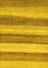 Abstract Yellow Modern Rug, abs1379yw