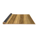 Sideview of Abstract Brown Modern Rug, abs1379brn