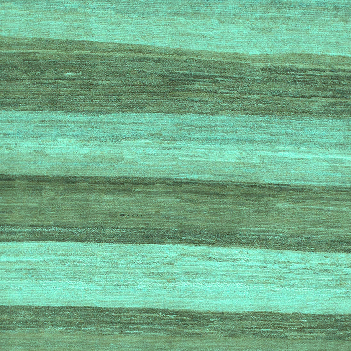 Machine Washable Abstract Turquoise Modern Area Rugs, wshabs1379turq