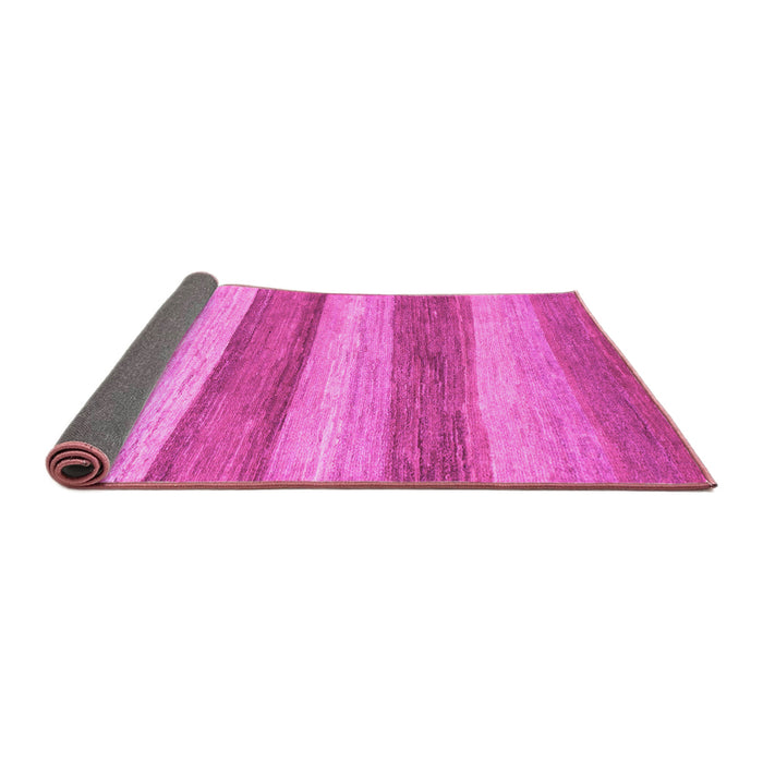 Sideview of Abstract Pink Modern Rug, abs1379pnk