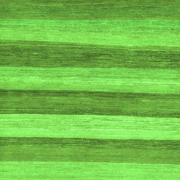 Square Abstract Green Modern Rug, abs1379grn