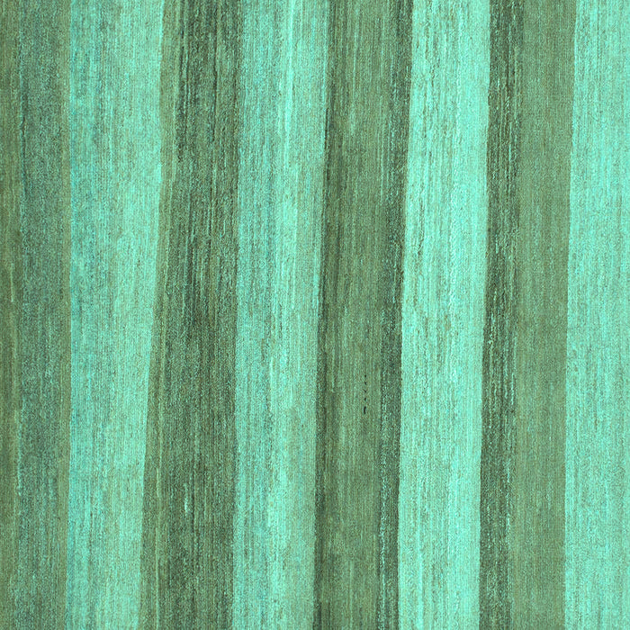 Square Abstract Turquoise Modern Rug, abs1379turq